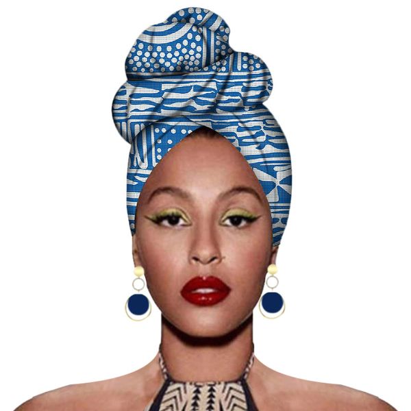 2021 fashion african headwraps+earings 2 piece sets for women bazin riche african head scarf set headband turban ankara wax wrap, Blue;gray
2021 fashion african headwraps+earings 2 piece sets for women bazin riche african head scarf set headband turban ankara wax wrap, Blue;gray