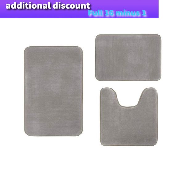 carpets nd# in stock coral velvet memory mat bathroom absorbent non-slip carpet 3 pcs/set floor felpudo de la puerta entrada
carpets nd# in stock coral velvet memory mat bathroom absorbent non-slip carpet 3 pcs/set floor felpudo de la puerta entrada