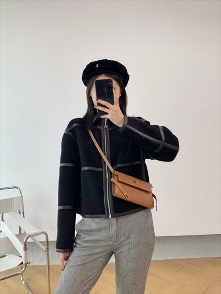 women's jackets zk1758 fashion women coats & 2021 runway luxury european design party style clothing, Black;brown
women's jackets zk1758 fashion women coats & 2021 runway luxury european design party style clothing, Black;brown