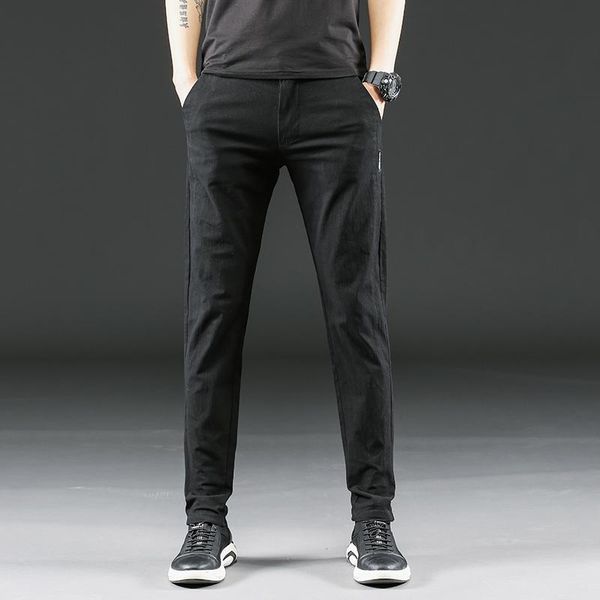 men's pants mens casual trousers slim straight thin slim-fit elasticity fabric basic male fashion black track
men's pants mens casual trousers slim straight thin slim-fit elasticity fabric basic male fashion black track
