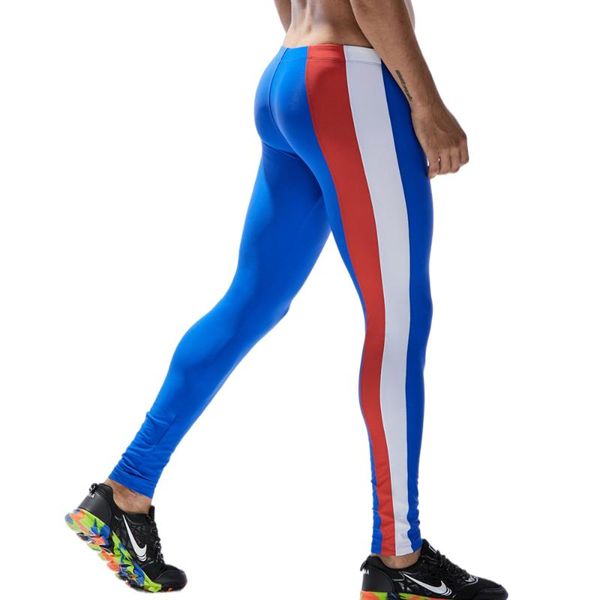 running pants tights men's compression trousers fitness athletic man workout surf diving gym, Black;blue
running pants tights men's compression trousers fitness athletic man workout surf diving gym, Black;blue