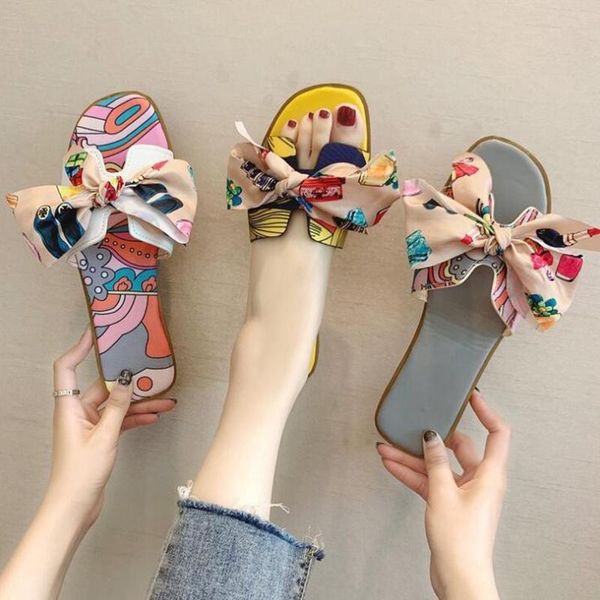 slippers women's flat sandals bowtie slipper flats sandal open toe summer shoe women beach female footwear slides, Black
slippers women's flat sandals bowtie slipper flats sandal open toe summer shoe women beach female footwear slides, Black
