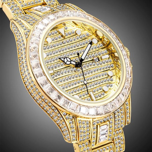 wristwatches missfox full diamond man wristwatch platinum gentleman's watches stainless steel luxurious business gold dro, Slivery;brown
wristwatches missfox full diamond man wristwatch platinum gentleman's watches stainless steel luxurious business gold dro, Slivery;brown