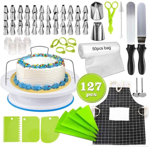 piece stainless pastry nozzles cake turntable set confectionery bag baking tools decorating for cakes drop &
piece stainless pastry nozzles cake turntable set confectionery bag baking tools decorating for cakes drop &