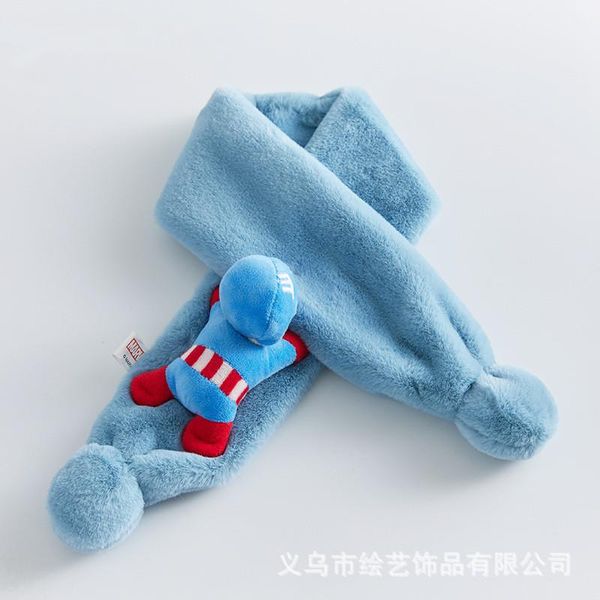 scarves children's birthday gift scarf autumn and winter plush warm windproof christmas boy handsome bag cute doll, Blue;gray
scarves children's birthday gift scarf autumn and winter plush warm windproof christmas boy handsome bag cute doll, Blue;gray