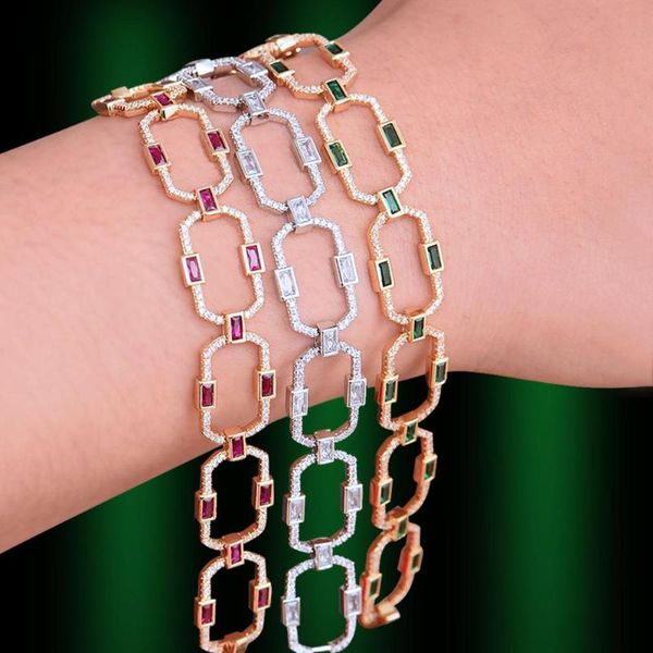luxury square link chain bracelets bangles cubic zircon cz vintage bohemian cuff for women femme fashion jewelry bangle, Black
luxury square link chain bracelets bangles cubic zircon cz vintage bohemian cuff for women femme fashion jewelry bangle, Black