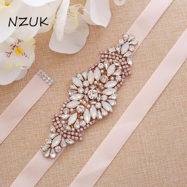 wedding sashes crystal bridal belt opals rose gold rhinestones for dresses zzy182rg, White
wedding sashes crystal bridal belt opals rose gold rhinestones for dresses zzy182rg, White