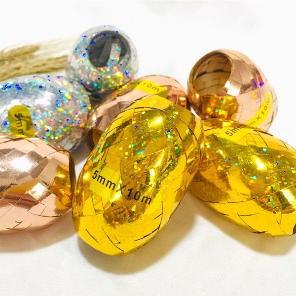 party decoration 2/6pcs 5mm*10m balloon rope wrapping tap foil laser rose gold ribbon wedding birthday home decorations supplies
party decoration 2/6pcs 5mm*10m balloon rope wrapping tap foil laser rose gold ribbon wedding birthday home decorations supplies