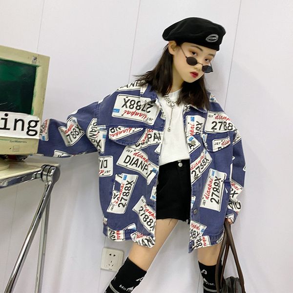 boys and girls retro denim jackets 2022 spring new large childrens loose fashion all-match printed jacket kids clothes, Black
boys and girls retro denim jackets 2022 spring new large childrens loose fashion all-match printed jacket kids clothes, Black