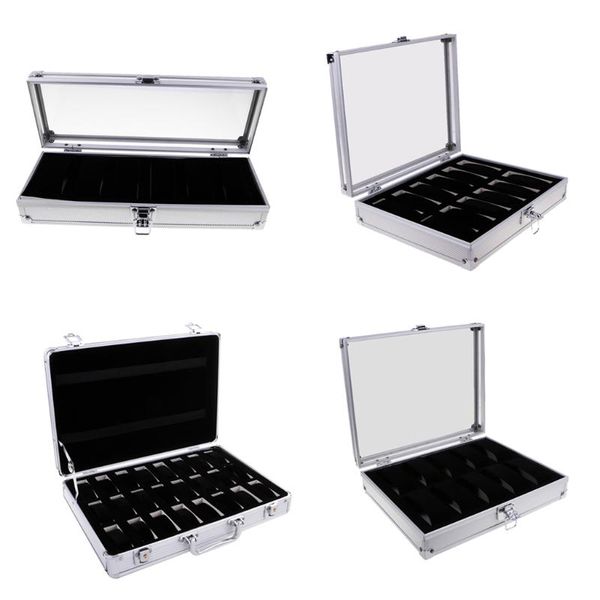 watch boxes & cases luxury box case aluminum glass jewelry organizer lockable, Black;blue
watch boxes & cases luxury box case aluminum glass jewelry organizer lockable, Black;blue