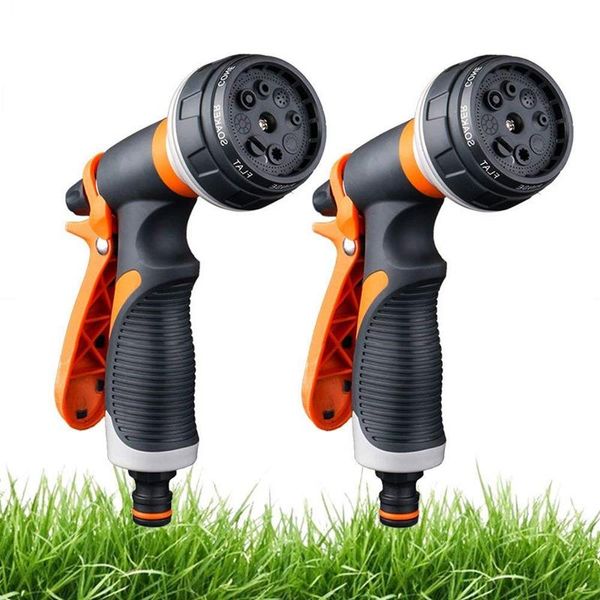 pack garden hose nozzle, 8 adjustable - high pressure hand sprayer for watering lawn, car washing, pet bathing, sidewalk equipments
pack garden hose nozzle, 8 adjustable - high pressure hand sprayer for watering lawn, car washing, pet bathing, sidewalk equipments