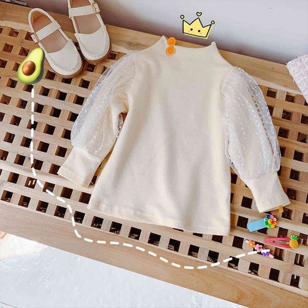 cotton girls t shirt lace long sleeve baby kids bottoming for children clothes spring autumn girl, Blue
cotton girls t shirt lace long sleeve baby kids bottoming for children clothes spring autumn girl, Blue
