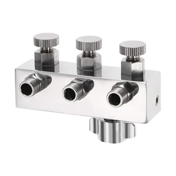 professional spray guns paint airbrush air hose splitter aerografo accessories with 1/4 inch bsp female inlet +1/8 male outlet
professional spray guns paint airbrush air hose splitter aerografo accessories with 1/4 inch bsp female inlet +1/8 male outlet