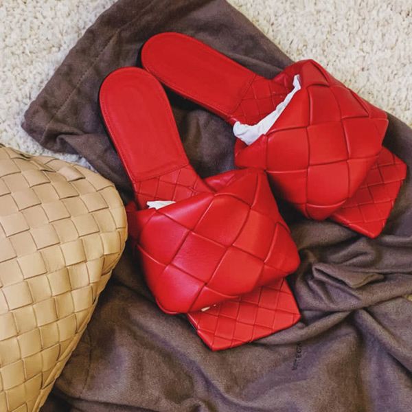 fashion luxury square toe weave flats shoes women slippers leather designer beach sandals slides 60% off store online, Black
fashion luxury square toe weave flats shoes women slippers leather designer beach sandals slides 60% off store online, Black