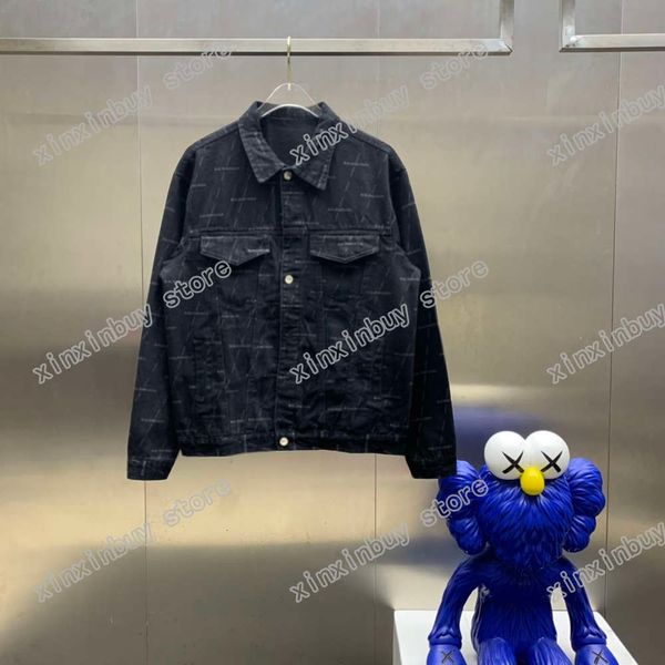 21ss men printed designer denim jacket paris label letters printing clothes short sleeve mens shirt tag white black 06, Black;brown
21ss men printed designer denim jacket paris label letters printing clothes short sleeve mens shirt tag white black 06, Black;brown