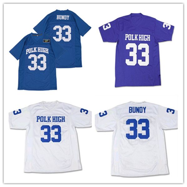 men al bundy #33 polk high football movie jersey full stitched blue white purple size s-4xl, Black;red
men al bundy #33 polk high football movie jersey full stitched blue white purple size s-4xl, Black;red