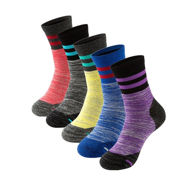 sports socks thickened towel bottomed mountaineering skiing riding men's and women's middle tube running leisure, Black
sports socks thickened towel bottomed mountaineering skiing riding men's and women's middle tube running leisure, Black