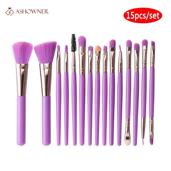 15pcs/set makeup brushes set cosmetic eye shadow blending eyeliner eyelash eyebrow make up brush beauty tool kit
15pcs/set makeup brushes set cosmetic eye shadow blending eyeliner eyelash eyebrow make up brush beauty tool kit
