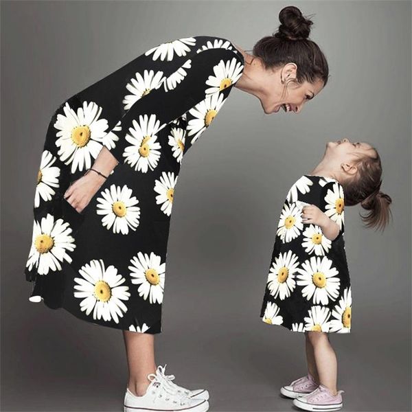 family matching outfits baby girl dress clothes kid sun flower outing party mother daughter, Blue
family matching outfits baby girl dress clothes kid sun flower outing party mother daughter, Blue