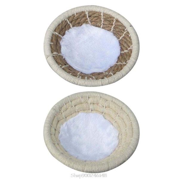 round hand-woven cotton rope bird breeding nest parakeet straw silk soft comfortable small parrot cage hatching den home n02 20 cages
round hand-woven cotton rope bird breeding nest parakeet straw silk soft comfortable small parrot cage hatching den home n02 20 cages