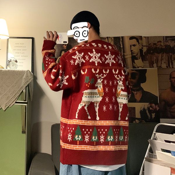 men's sweaters zazomde unischristmas sweater funny reindeer stamped man's crewman's shirt mz4g, White;black
men's sweaters zazomde unischristmas sweater funny reindeer stamped man's crewman's shirt mz4g, White;black
