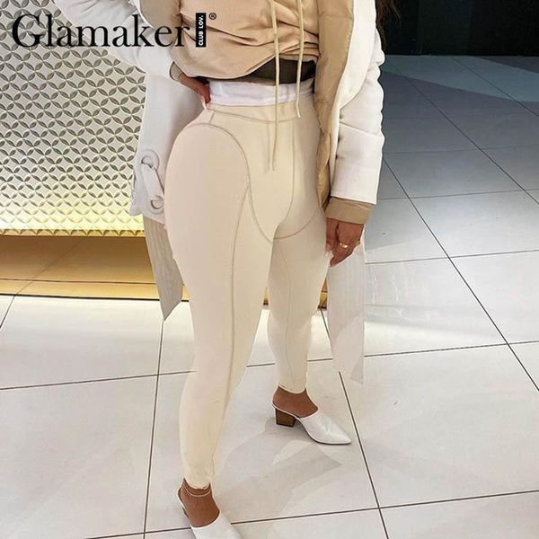 glamaker high waist solid casual trousers women bodycon hip-lifting slim sportwear bottoms fitness 2021 summer female pants women's & c, Black;white
glamaker high waist solid casual trousers women bodycon hip-lifting slim sportwear bottoms fitness 2021 summer female pants women's & c, Black;white