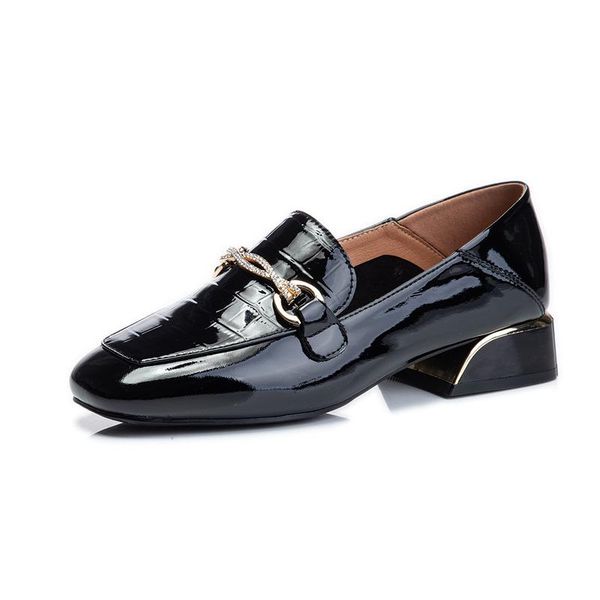 dress shoes first layer cowhide fashion women spring and autumn thick-heeled leather casual single mary jane women's s, Black
dress shoes first layer cowhide fashion women spring and autumn thick-heeled leather casual single mary jane women's s, Black