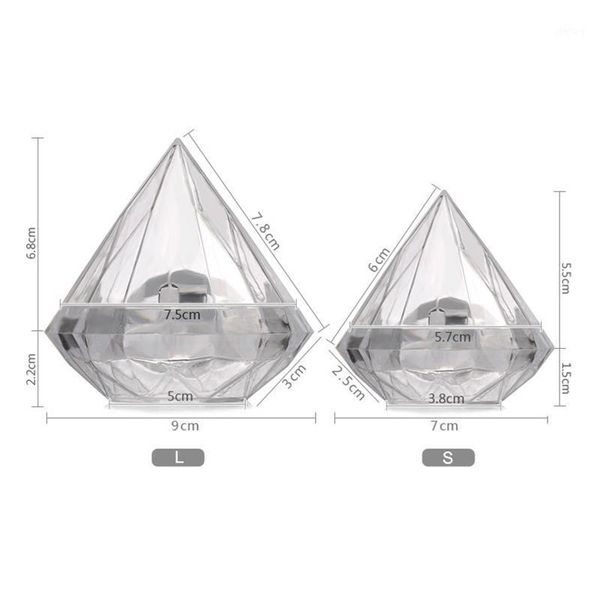 storage bottles & jars 12pcs candy box food grade transparent plastic diamond shape container halloween children kitchen j99s
storage bottles & jars 12pcs candy box food grade transparent plastic diamond shape container halloween children kitchen j99s