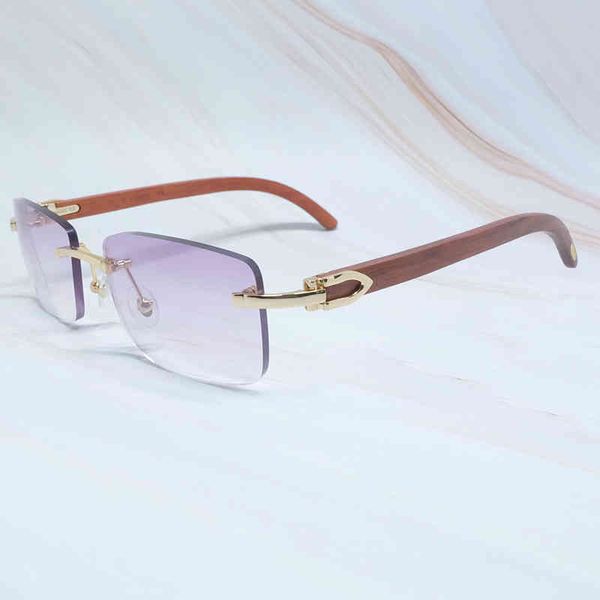 2022 factory wholesale model luxury square men wood rimless mens eye frames for women gafas sol sunglasses, White;black
2022 factory wholesale model luxury square men wood rimless mens eye frames for women gafas sol sunglasses, White;black