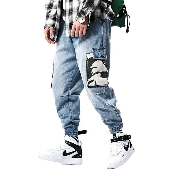 jeans fashions mens brand camouflage pocket cargo pants hip hop harem trousers baggy cotton denim joggers jeans male clothes, Blue
jeans fashions mens brand camouflage pocket cargo pants hip hop harem trousers baggy cotton denim joggers jeans male clothes, Blue