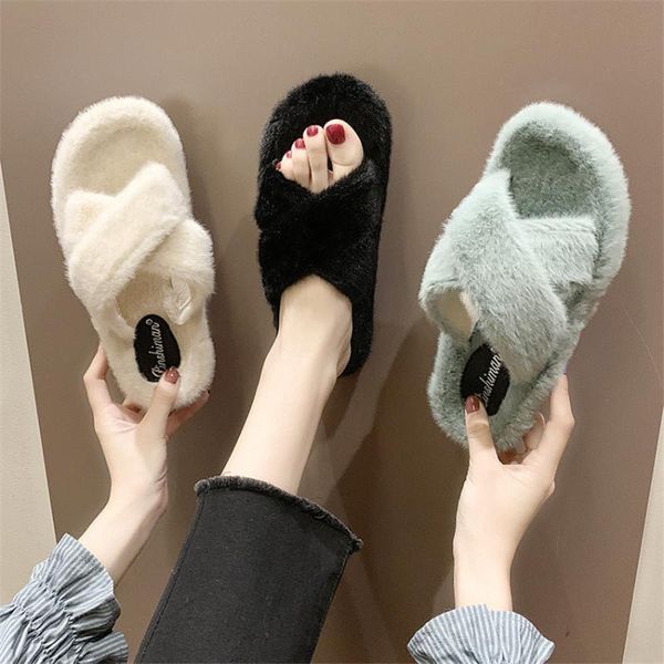 slippers maggie's walker fluffy fur spring plush chinese sneaker women slip on flats chinelo, Black
slippers maggie's walker fluffy fur spring plush chinese sneaker women slip on flats chinelo, Black
