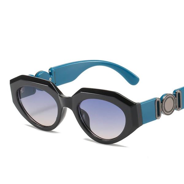 sunglasses 2021 fashion retro cat's eye small frame women's trend personality street po versatile beach glasses, White;black
sunglasses 2021 fashion retro cat's eye small frame women's trend personality street po versatile beach glasses, White;black