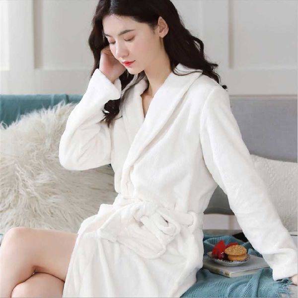 women's sleepwear women bathrobe flannel turn-down collar casual 2021 autumn long kimono robe warm homewear bath pajama nightgown, Black;red
women's sleepwear women bathrobe flannel turn-down collar casual 2021 autumn long kimono robe warm homewear bath pajama nightgown, Black;red