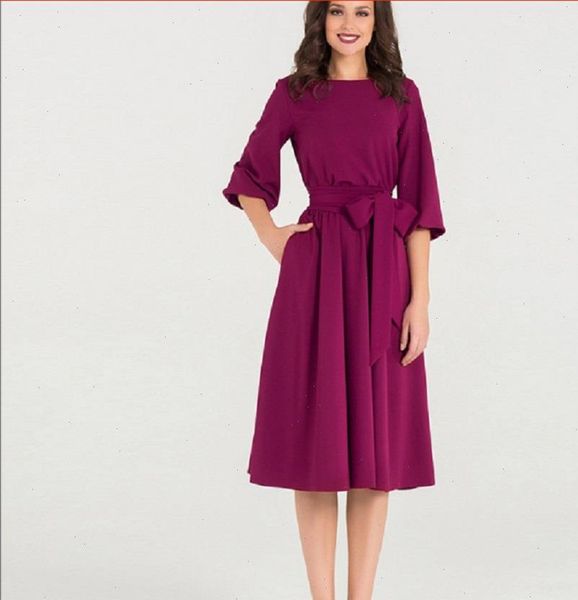 lacing womens dress lantern sleeve o neck women soild knee length spring casual elasticity elegant party dresses vestidos, Black;gray 
lacing womens dress lantern sleeve o neck women soild knee length spring casual elasticity elegant party dresses vestidos, Black;gray