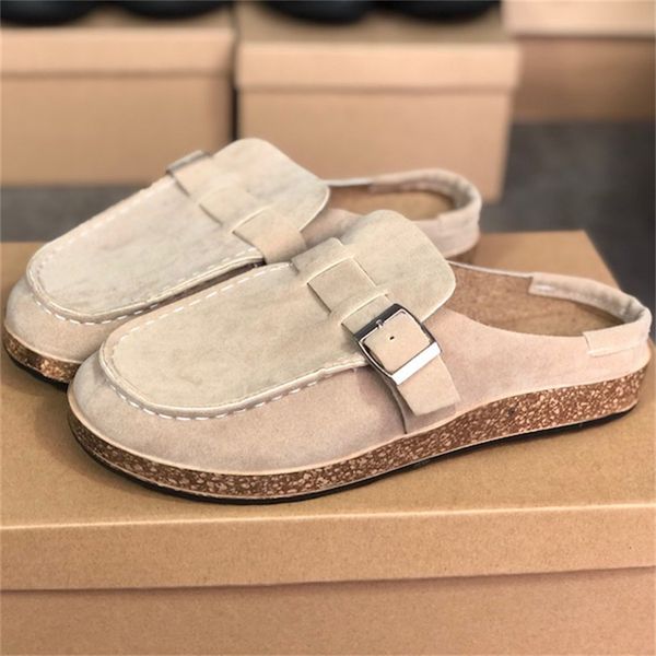 casual shoes 2021 summer women scuffs booties round toe fashion flat leather sandal 5 colors beach slipper womens big size 35-43 w2, Black
casual shoes 2021 summer women scuffs booties round toe fashion flat leather sandal 5 colors beach slipper womens big size 35-43 w2, Black