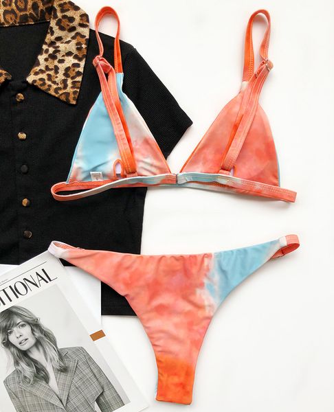 new 2021 tie dye brazilian women swimwear female swimsuit two-pieces bikini set adjust bather bathing suit swim ladyin
new 2021 tie dye brazilian women swimwear female swimsuit two-pieces bikini set adjust bather bathing suit swim ladyin