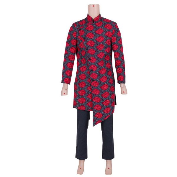 ethnic clothing in stock men blazer bazin riche traditional african print coat 100% cotton dashiki clothes, Red
ethnic clothing in stock men blazer bazin riche traditional african print coat 100% cotton dashiki clothes, Red