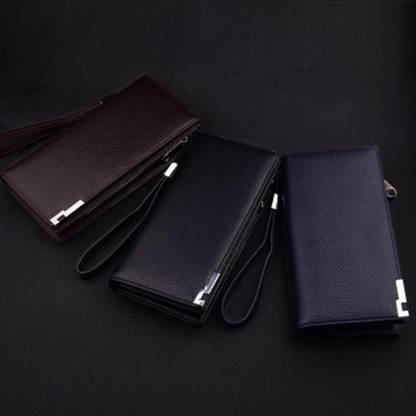 style wallet men lock long coin pocket passport card holder wallets, Red;black
style wallet men lock long coin pocket passport card holder wallets, Red;black