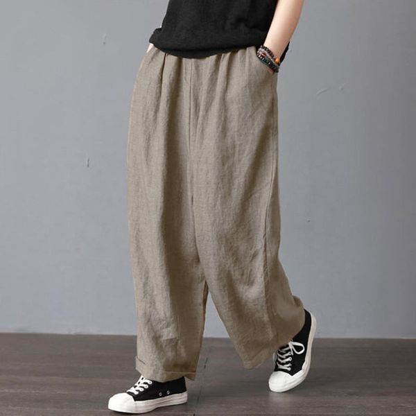 women's pants & capris 2021 autumn solid long wide leg for women casual trousers calcas feminina loose streetwear with pockets pantalon, Black;white
women's pants & capris 2021 autumn solid long wide leg for women casual trousers calcas feminina loose streetwear with pockets pantalon, Black;white