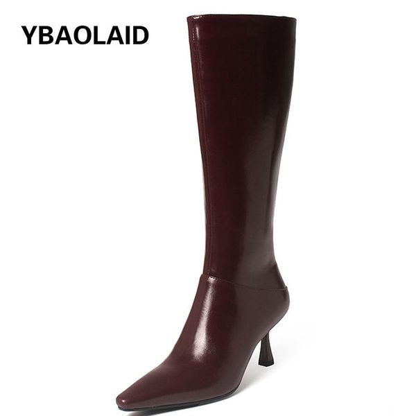 boots vintage wine red pointed toe stiletto knightr female patent leather mature high heel long tube knee-length, Black
boots vintage wine red pointed toe stiletto knightr female patent leather mature high heel long tube knee-length, Black