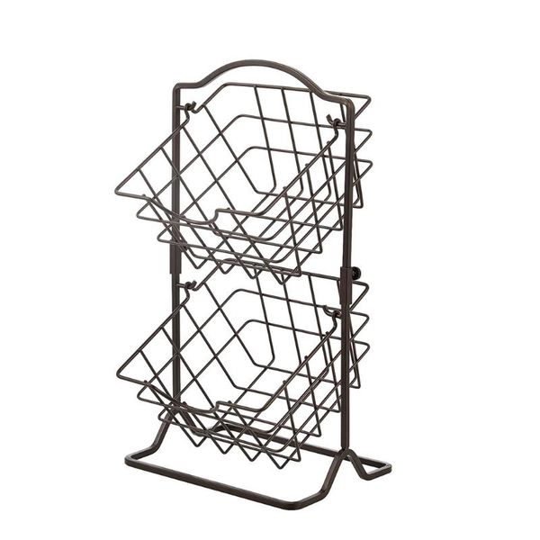 simple iron fruit shelf multi-functional two-layer storage shelf, bathroom, wash and make-up products sorting rack kitchen & organization
simple iron fruit shelf multi-functional two-layer storage shelf, bathroom, wash and make-up products sorting rack kitchen & organization