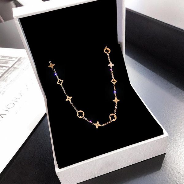 chains titanium steel clover necklace female clavicle chain tide simple niche design star pendant jewelry for woman 2021 trend, Silver
chains titanium steel clover necklace female clavicle chain tide simple niche design star pendant jewelry for woman 2021 trend, Silver