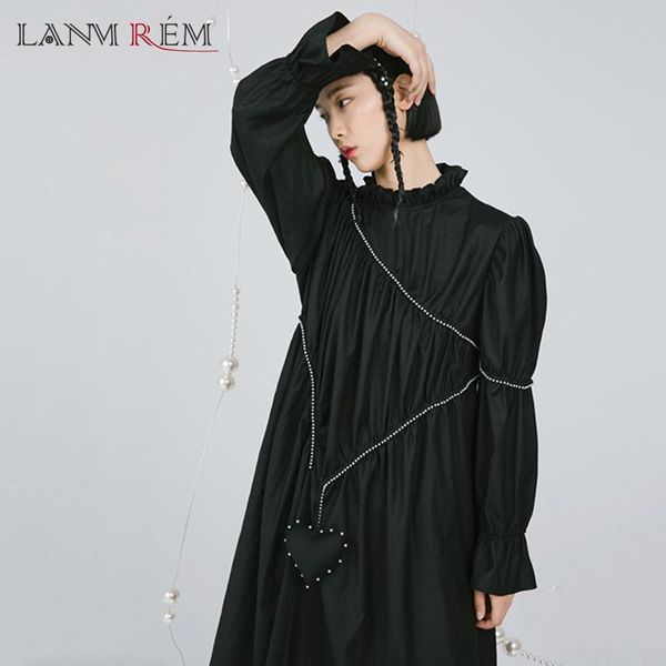 casual dresses lanmrem 2021 autumn arrival pearl side love pendant round-neck single-breasted knee-length black dress for women 2a220301s, Black;gray
casual dresses lanmrem 2021 autumn arrival pearl side love pendant round-neck single-breasted knee-length black dress for women 2a220301s, Black;gray