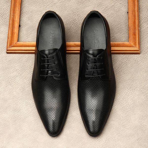 Genuine Leather Mens Dress Shoes Oxfords Business Office Pointed Black Lace-Up Italian Mens Formal Shoes Suit Leather Shoes
Genuine Leather Mens Dress Shoes Oxfords Business Office Pointed Black Lace-Up Italian Mens Formal Shoes Suit Leather Shoes