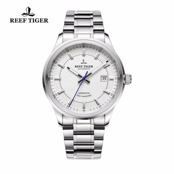wristwatches reef tiger/rt business men grade luxury dress watch automatic movement mens 316l solid steel super luminous rga8015, Slivery;brown
wristwatches reef tiger/rt business men grade luxury dress watch automatic movement mens 316l solid steel super luminous rga8015, Slivery;brown