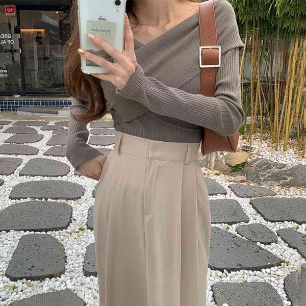 sweater autumn winter two outfits for women sleeve sey knitted sweater and high waist wide leg long pants piece sets 5gxe uufj, White;black
sweater autumn winter two outfits for women sleeve sey knitted sweater and high waist wide leg long pants piece sets 5gxe uufj, White;black