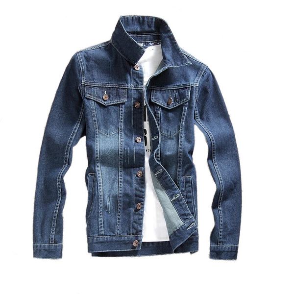 men's jackets nice fashion men denim bomber coat casual jaqueta masculina mens jean jacket dark bue solid male outwear brand clothing, Black;brown
men's jackets nice fashion men denim bomber coat casual jaqueta masculina mens jean jacket dark bue solid male outwear brand clothing, Black;brown