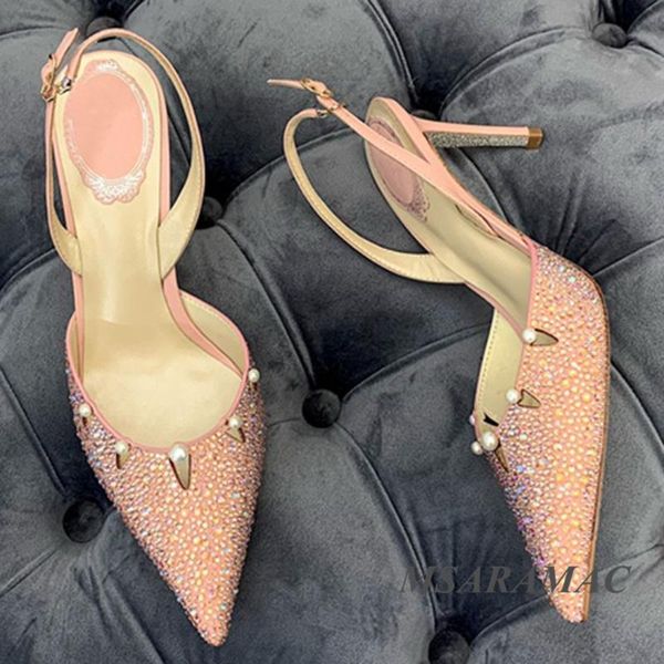dress shoes bling pink crystal pearl high-heeled sandals leather pointed toe women's wedding, Black
dress shoes bling pink crystal pearl high-heeled sandals leather pointed toe women's wedding, Black