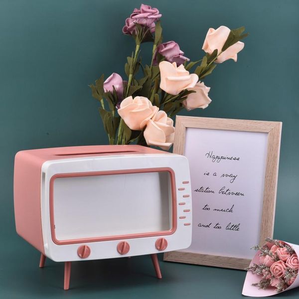 creative 2 in 1 tv tissue box deskpaper holder dispenser storage napkin case organizer with mobile phone boxes & napkins
creative 2 in 1 tv tissue box deskpaper holder dispenser storage napkin case organizer with mobile phone boxes & napkins