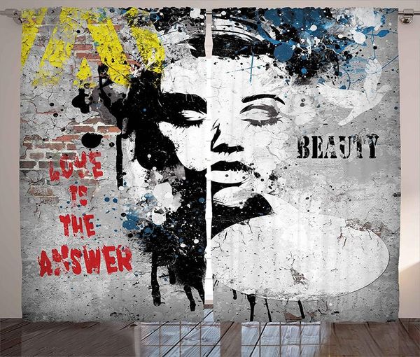 curtain & drapes graffiti curtains for living room modern and grunge wall with a girl words casual youth urban fashion print window
curtain & drapes graffiti curtains for living room modern and grunge wall with a girl words casual youth urban fashion print window